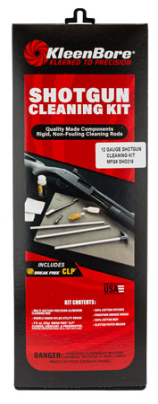 [026249000212] KleenBore SHO216 Classic Cleaning Kit 12 Gauge Shotgun