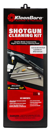 [026249906507] KleenBore SHO1220 Classic Cleaning Kit 12 / 20 Gauge Shotgun