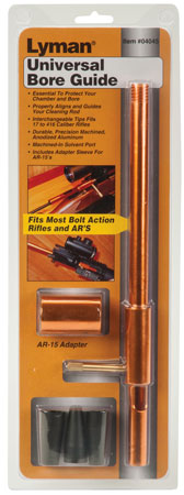 [011516040459] Lyman 04045 Universal Bore Guide Set Multi-Caliber Rifle Aluminum