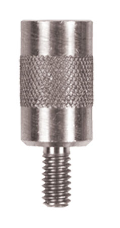 [026249001967] KleenBore ACC17 Thread Adapter  Rifle #8-32 Thread To Shotgun #5/16-27 Thread Aluminum
