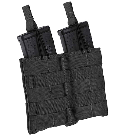 [843119030427] Tacshield T3507BK Speed Load Double Rifle Double 1000D Nylon MOLLE