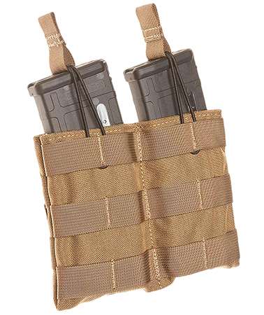 [843119032247] Tacshield T3507CY Speed Load Double Rifle Double Coyote 1000D Nylon MOLLE