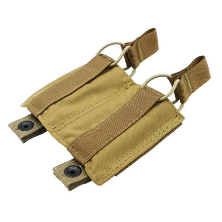 [843119033367] Tacshield T3607CY Speed Load Double Pistol Double Coyote 1000D Nylon