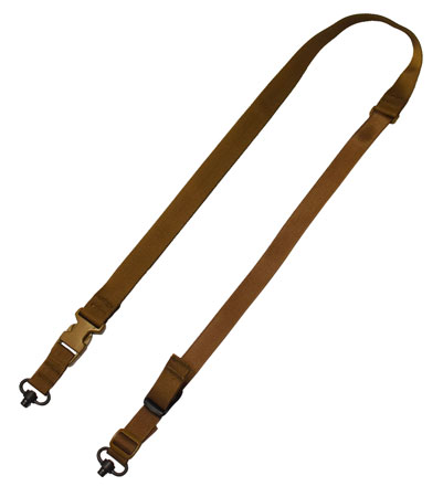 [843119033046] Tacshield T6040CY Tactical Sling Coyote Tan Webbing Two-Point/Fast Adjust Rifle/Shotgun