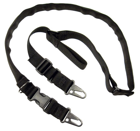 [843119031097] Tacshield T6030BK Warrior 2-in-1 Sling Black Webbing Padded Fast Adjust Rifle/Shotgun