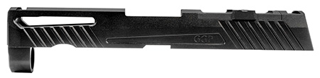 [856054008789] Grey Ghost Precision GGP320CBLK1 GGP320 Compact Version 1 Slide Fits Sig P320 Compact, Opti Cut Compatible w/Trijicon RMR, Leupold Deltapoint Pro, Or Sig Romeo 1, 416 Stainless Steel w/DLC Finish