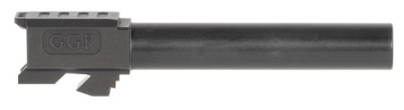 [856054008130] Grey Ghost Precision BARRELG17NTBN GGP  Match Grade Barrel 9mm Luger 4.49" Fits Glock 17 Gen 3-4, 416R Stainless Steel w/Black Nitride Finish