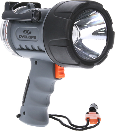 [888151027240] Cyclops CYC700WP Hand Held  350/700 Lumens Red/Clear Cree XM LED Black/Gray ABS Polymer