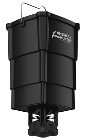 [888151026199] American Hunter AHNFECON Nesting Hopper w/Econ Feeder Kit Collapsible 16 Programs 1-30 Seconds Duration 5 Gallon Capacity Black