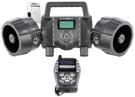 [888151022641] Western Rivers WRC-EGC-DS Eichler Dual Speaker Electronic Call Multiple Sounds Attracts Predators Features Remote Control Black Plastic