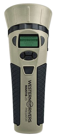 [888151014288] Western Rivers WRC-GC25-PDT Mantis 25 Electronic Call Multiple Sounds Attracts Predators Brown Plastic