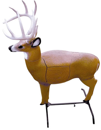 [830636005090] HME HME3DTS Target Stand Adjustable 3D Black Metal 19" to 29"