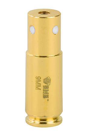 [888151002223] SME XSIBL9MM Sight-Rite Laser Bore Sighting System 9mm Luger Brass Casing