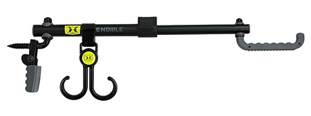 [855150006910] Hawk HWKHA3020 Xtendible Tree Arm Black Aluminum 8.5"-16.5"