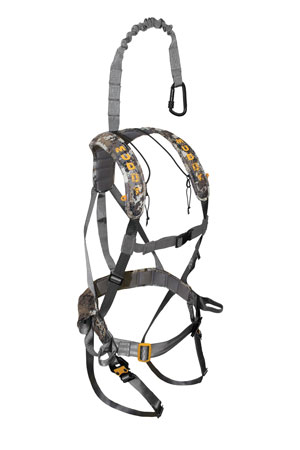 [813094022984] Muddy MUDMSH500 Ambush Safety Harness Camo Padded Nylon