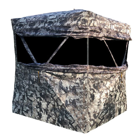 [888151023754] Muddy MUDINFBLND2 Ground Blind Infinity 2-Person Veil Camo 600D Polyester