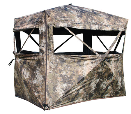 [888151027639] Muddy MUDGRGBLND Ground Blind Garage Camo 150D Polyester