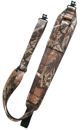 [051057209236] Outdoor Connection AD20923 Original Padded Super Sling  Advantage Max-4 Nylon Padded Rifle/Shotgun