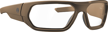 [840815126683] Magpul MAG1145-0-245-1000 Radius Eyewear Adult Clear Lens Polycarbonate Flat Dark Earth Frame