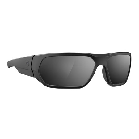 [840815126713] Magpul MAG1145-1-001-1110 Radius Eyewear Adult Gray Silver Mirror Lens Polycarbonate Black Frame