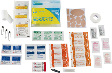 [707708202971] Adventure Medical Kits 01250297 Ultralight / Watertight #3 Medical Kit Treats Injuries/Illnesses Waterproof White