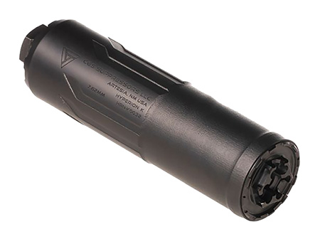 [850002123111] CGS SUPPRESSORS CGS-HYPERION-K Hyperion K Compact 7.62x39mm 6.37" Black Anodized 1.75"