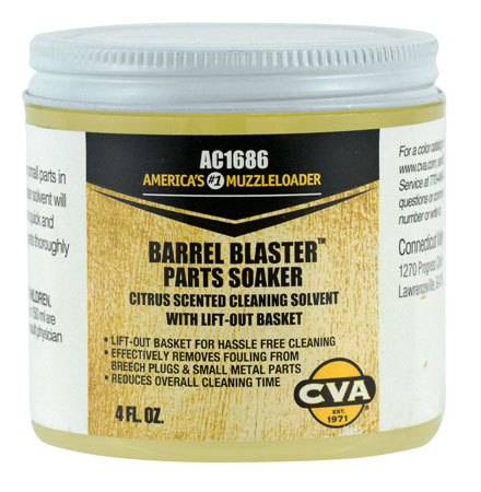 [043125116867] CVA AC1686 Barrel Blaster Parts Soaker Removes Fouling 4 oz Liquid