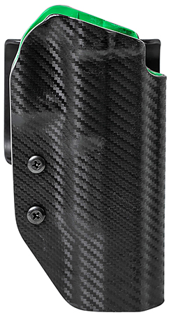 [604544649147] Uncle Mike's 54RNC73BGR Range/Competition Holster OWB Black/Green Boltaron Belt Slide Fits Canik Right Hand