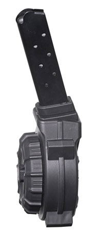 [708279014819] ProMag DRMA31 Standard  30rd Drum 9mm Luger Fits S&W M & P Shield Black DuPont Zytel Polymer
