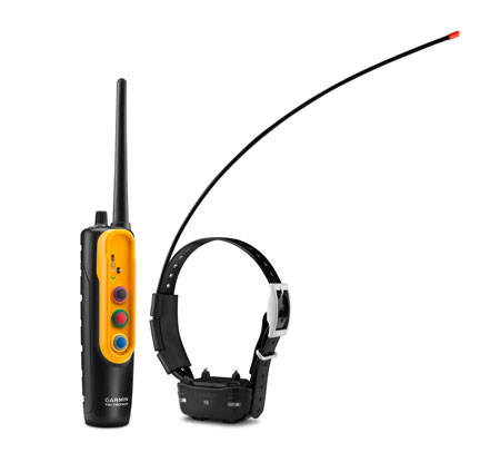 [753759114411] Garmin 0100120400 Pro Trashbreaker System Bundle Handheld w/BarkLimiter, Tri-Tronics, LED Beacon Lights, 1-Hand Operation Yellow Rechargeable Li-ion; Collar Up to 9 Dogs 4 Mile Range
