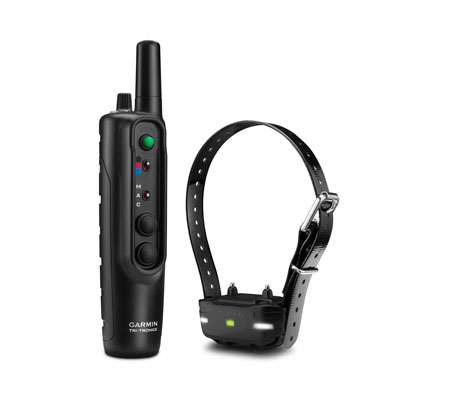 [753759114367] Garmin 0100120200 Pro 550 Bundle Handheld Black w/BarkLimiter, Remote Operation Beacon Lights, Tri-Tronics Rechargeable Li-ion; Collar .75" Up to 3 Dogs 1 Mile Range