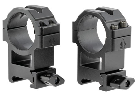 [4712274527126] UTG RG2W3224 Max Strength Scope Rings  Black Anodized 30mm High