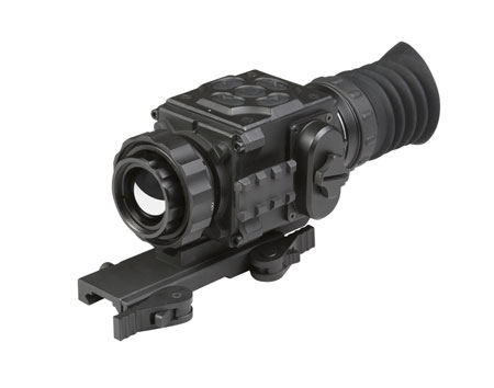 [810027774330] AGM Global Vision 3083455004SE21 Secutor TS25-384 Thermal Rifle Scope Black 1.2x 25mm Multi Reticle 384x288, 50Hz Resolution Zoom Digital 1x/2x/4x/PIP Features Rangefinder