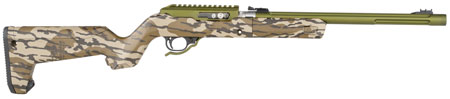 [879971008427] Tactical Solutions ATDMODBBMOB X-Ring Takedown VR 22 LR 10+1 16.50" Matte Olive Drab Fluted Chromoly Steel Barrel, Matte Olive Drab w/Attached Scope Rail Receiver, Mossy Oak Bottomland Magpul X-22 Bac