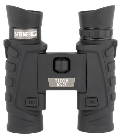 [000381865045] Steiner 2004 T1028 Tactical 10x28mm Roof Prism, Fast-Close Focus, Black Makrolon w/Rubber Armor