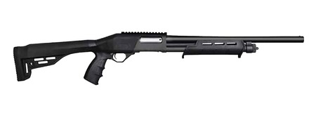 [810058880086] JTS Shotgun X12PT X12PT  12 Gauge Pump 2.75" 4+1 18.56" Black Barrel, Black Receiver w/Picatinny Rail, Black Synthetic Stock, Black Polymer Grip