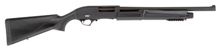 [713780231600] TriStar 23160 Cobra III Tactical Pump 12 Gauge 18.50" 5+1 3" Black Rec/Barrel Black Synthetic Stock Right Hand (Full Size) Includes 1 Cylinder MobilChoke