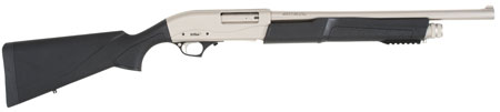 [713780231648] TriStar 23164 Cobra III Marine Pump 12 Gauge 18.50" 5+1 3" Silver Rec/Barrel Black Synthetic Stock Right Hand (Full Size) Includes 1 MobilChoke