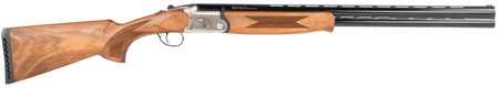 [713780331041] TriStar 33104 Trinity  O/U 12 Gauge 26" 2rd 3" Silver Engraved with 24K Gold Inlay Rec Turkish Walnut Stock Right Hand (Full Size) Includes 5 MobilChoke