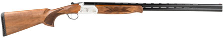 [713780331164] TriStar 33116 Trinity LT O/U 28 Gauge 28" 2rd 2.75" Silver Engraved Aluminum Rec Turkish Walnut Stock Right Hand (Full Size) Includes 5 MobilChoke