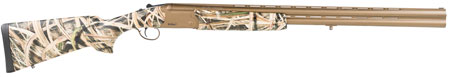 [713780352268] TriStar 35226 Hunter Mag II Full Size 12 Gauge Break Open 3.50" 2rd 28" Bronze Over/Under Vent Rib Barrel  &  Steel Receiver, Fixed Mossy Oak Shadow Grass Blades Synthetic Stock, Right Hand
