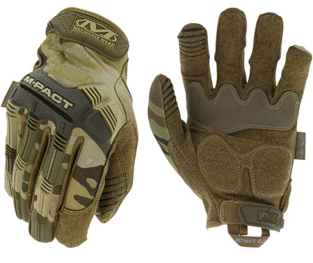 [781513624777] Mechanix Wear MPT78012 M-Pact Gloves Multi-Cam Synthetic Leather 2XL TPR Closure