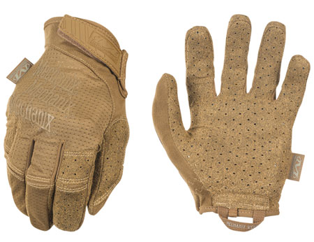[781513633137] Mechanix Wear MSV72009 Specialty Vent  Coyote Synthetic Leather Medium Hook  &  Loop Closure