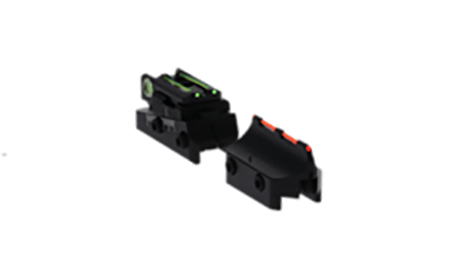 [788130010174] Truglo TG960 Tru-Point Extreme Deer/Turkey Universal Shotgun Red Fiber Optic Green Fiber Optic Black