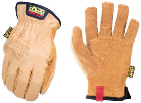 [781513637876] Mechanix Wear LDC75008 Driver F9-360 Tan DuraHide Leather Small Elastic