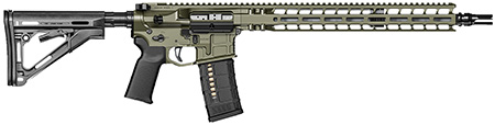 [817093028343] RADIAN WEAPONS R0541 Model 1  223 Wylde 16" Rifle 30+1 Radian OD Green Cerakote Black Magpul Collapsible Magpul