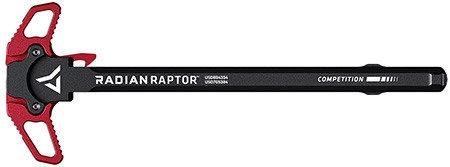 [817093021993] Radian Weapons R0232 Raptor Competition Ambi Charging Handle, Red, Fits Mil-Spec AR-15 Platform