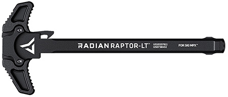 [817093023508] Radian Weapons R0367 Raptor LT Lightweight Ambi Charging Handle, Black, Fits Sig MPX