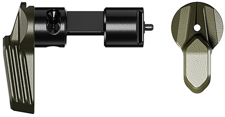 [817093023645] Radian Weapons R0381 Talon  45/90 Ambi Safety, Radian OD, Fits Mil-Spec AR-15/AR-10 Platform  &  Sig MCX/MPX