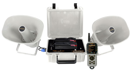 [831621006658] Foxpro SSCPW Super Snow-Crow Pro  Attracts Crow/Predator/Snow Goose Features TX1000 Transmitter White ABS Polymer